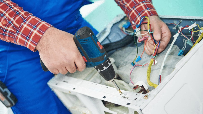 Saruhanlı Beko Beko çamaşır makinesi kart tamiri – Su almama arızası orijinal parça ile giderildi. - Teknik servis örneği